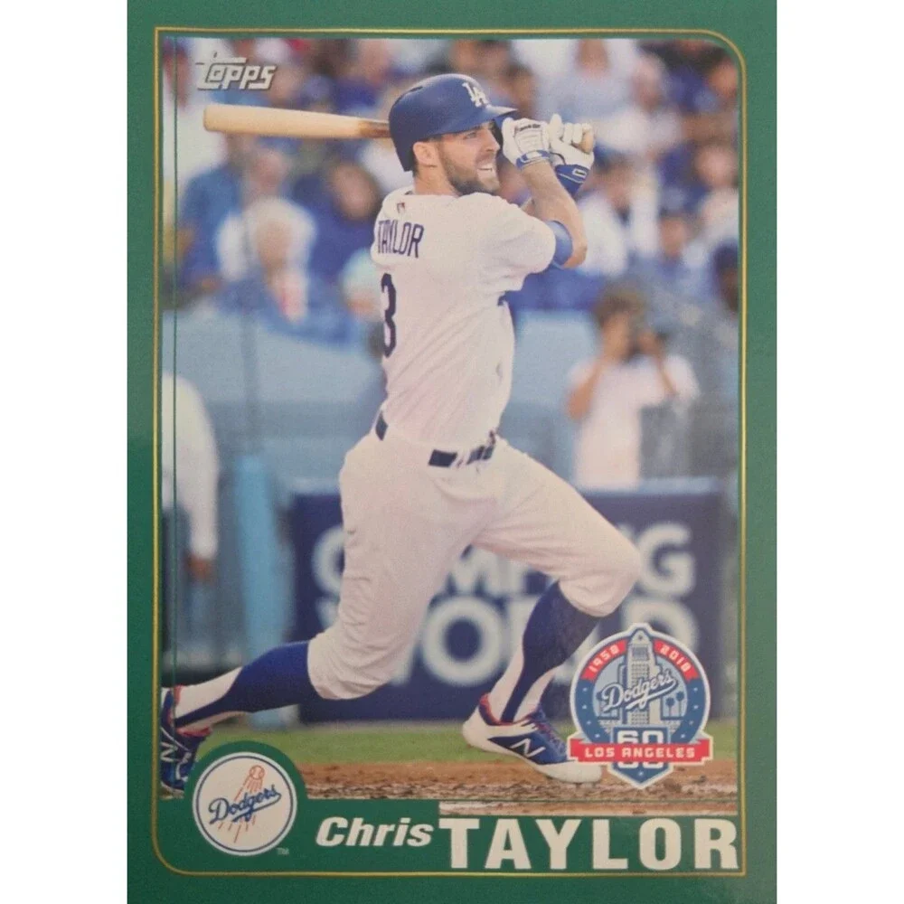 2018 Topps Los Angeles Dodgers 60th Anniversary 76 Collector Cards #29-#35 Lot